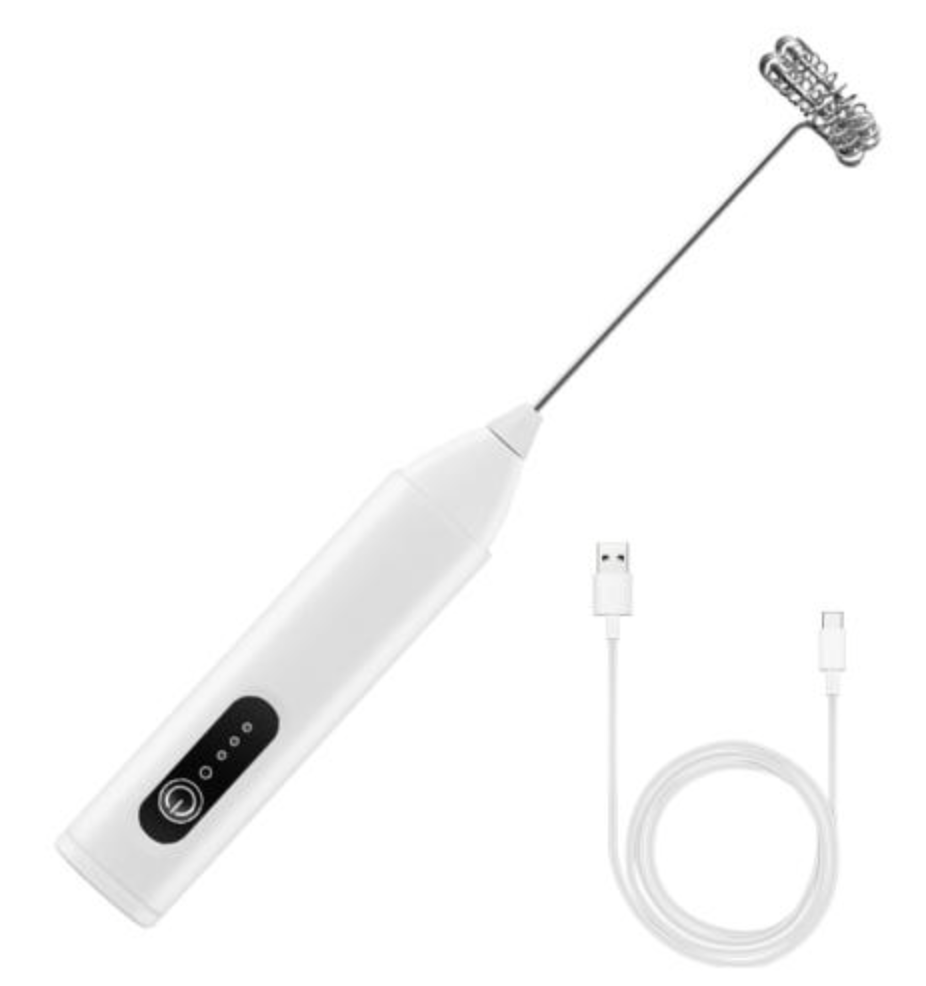 Mixer Electric de mana Andowl Q MF11 reincarcabil USB 3 Viteze 5W 500mAh Spuma de Lapte Cafea